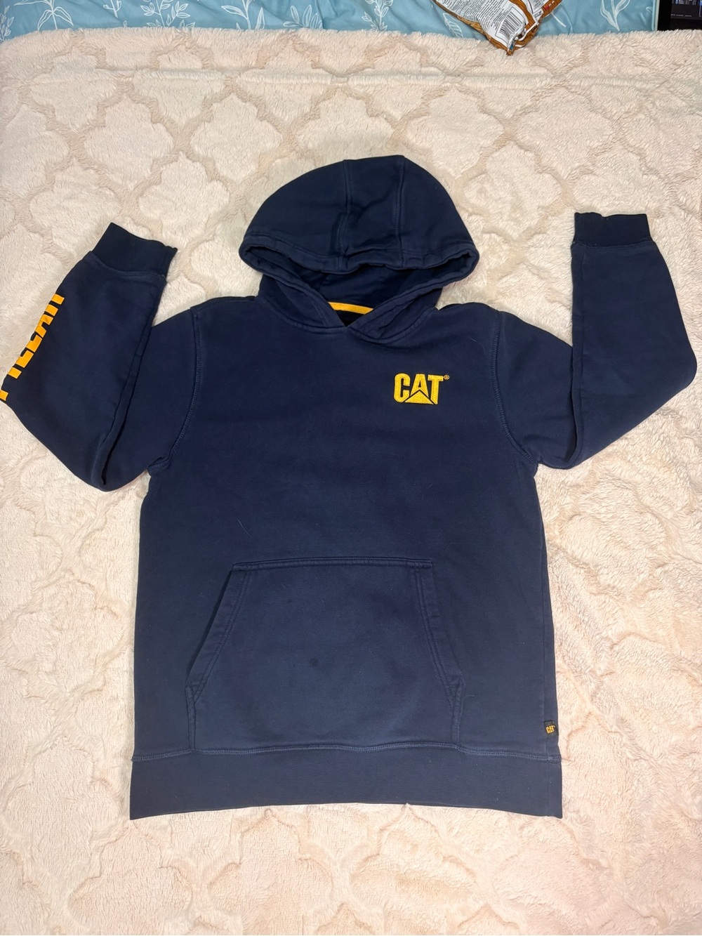 Kids CAT Navy Hoodie